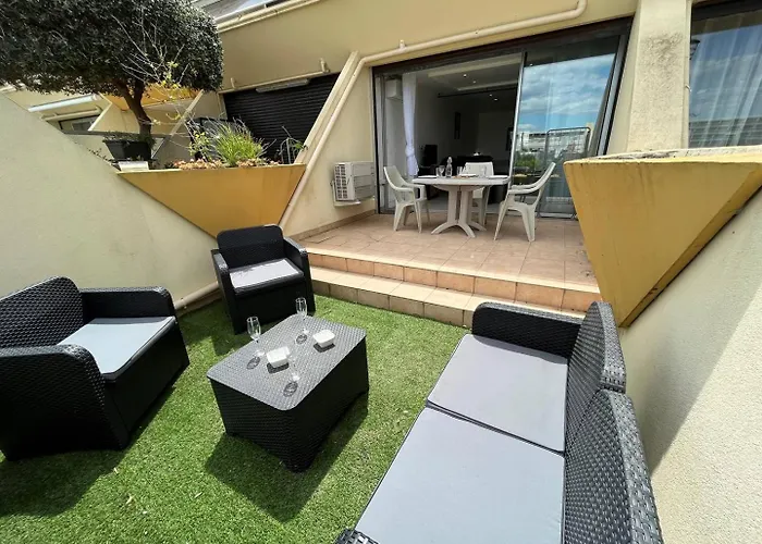 شقة 4 Couchages Cap D'agde Naturisme Cn060-e69