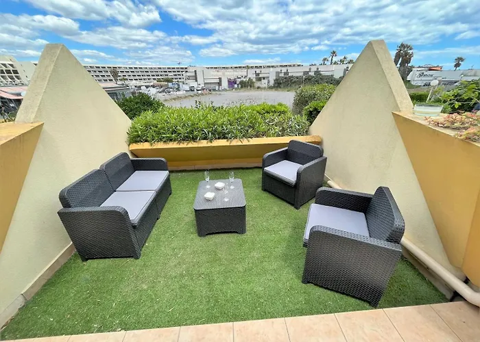 4 Couchages Cap D'agde Naturisme Cn060-e69 شقة *